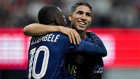 Sự trở lại của Hakimi và Dembele có ý nghĩa thế nào với PSG?